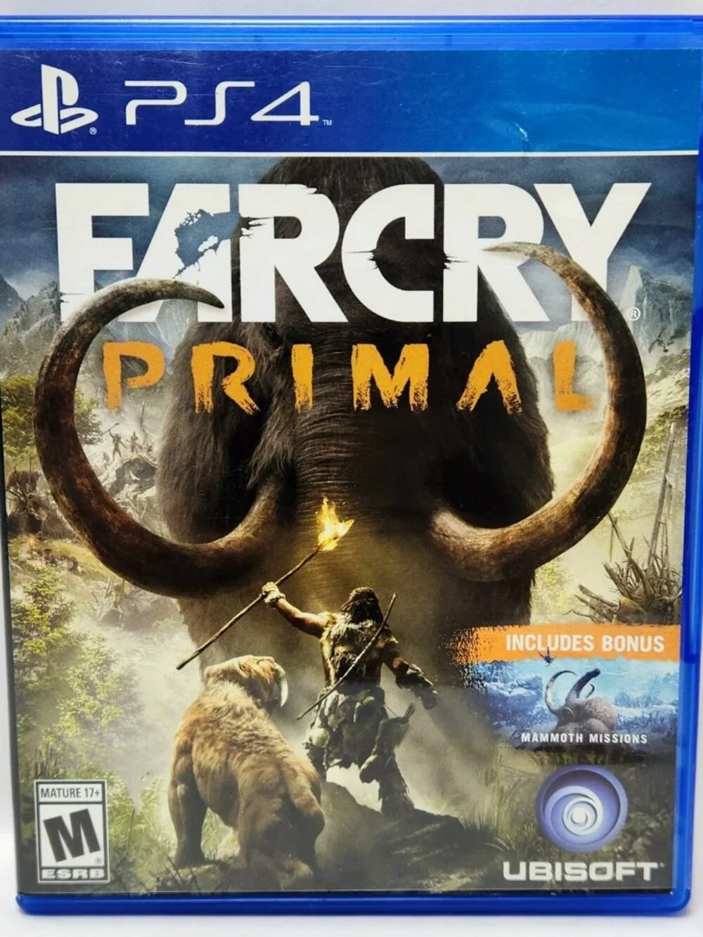 Far Cry Primal PS4 Sony PlayStation 4 CIB Complete /w Insert Game - Tested